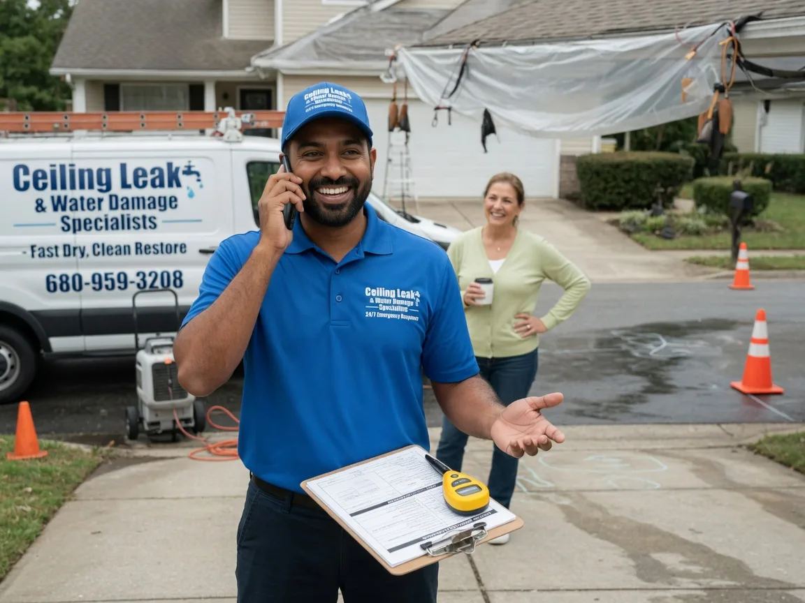 Ceiling Leak Cleanup Fowler, CO FAQs